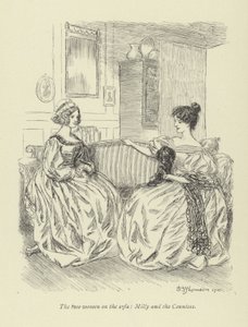 Ilustracja do Amosa Bartona autorstwa George Eliot autorstwa Hugh Thomson