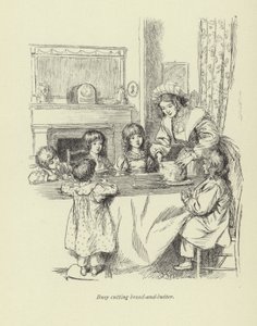Ilustracja do Amosa Bartona autorstwa George Eliot autorstwa Hugh Thomson