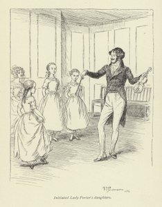Ilustracja do Amosa Bartona autorstwa George Eliot autorstwa Hugh Thomson