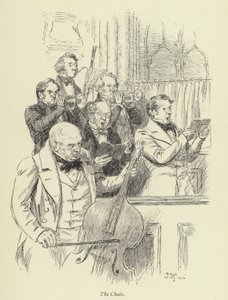 Ilustracja do Amosa Bartona autorstwa George Eliot autorstwa Hugh Thomson