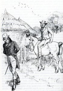 Ilustracja do „Emmy” Jane Austen (ilustracja) autorstwa Hugh Thomson