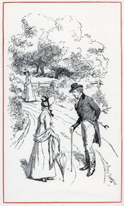 Ilustracja do „Emmy” Jane Austen (ilustracja) autorstwa Hugh Thomson