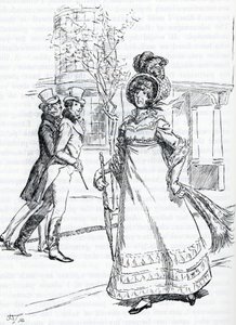 Ilustracja do „Emmy” Jane Austen (ilustracja) autorstwa Hugh Thomson
