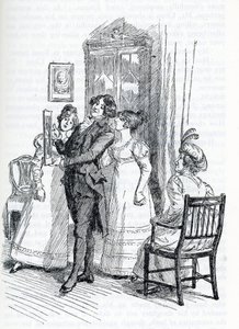 Ilustracja do „Emmy” Jane Austen (ilustracja) autorstwa Hugh Thomson