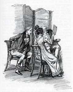 Ilustracja do „Emmy” autorstwa Jane Austen. Hugh Thomson (ilustracja) autorstwa Hugh Thomson