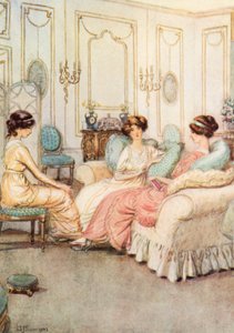 Ilustracja do JM Barrie The Admirable Crichton autorstwa Hugh Thomson