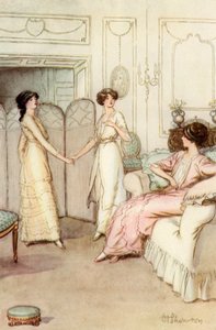 Ilustracja do JM Barrie The Admirable Crichton autorstwa Hugh Thomson