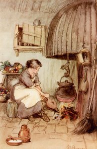 Ilustracja do JM Barrie The Admirable Crichton autorstwa Hugh Thomson