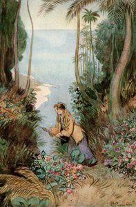 Ilustracja do JM Barrie The Admirable Crichton autorstwa Hugh Thomson