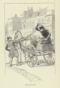 Ilustracja do Janets Repentance autorstwa George Eliot autorstwa Hugh Thomson