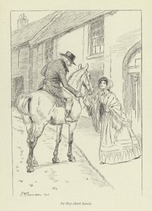 Ilustracja do Janets Repentance autorstwa George Eliot autorstwa Hugh Thomson