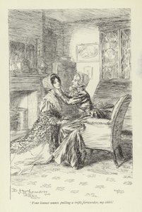 Ilustracja do Janets Repentance autorstwa George Eliot autorstwa Hugh Thomson