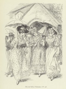 Ilustracja do Janets Repentance autorstwa George Eliot autorstwa Hugh Thomson