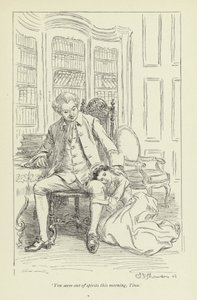 Ilustracja do historii miłosnej pana Gilfilsa autorstwa George