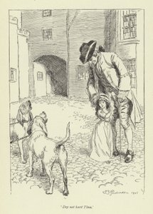 Ilustracja do historii miłosnej pana Gilfilsa autorstwa George