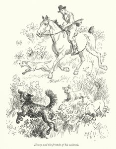 Ilustracja do opactwa Northanger autorstwa Jane Austen (lito) autorstwa Hugh Thomson