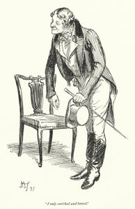 Ilustracja do perswazji autorstwa Jane Austen (lito) autorstwa Hugh Thomson