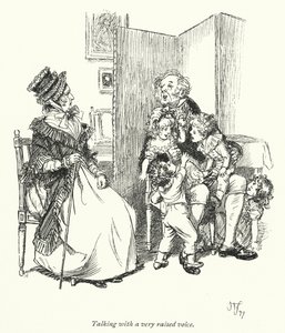 Ilustracja do perswazji autorstwa Jane Austen (lito) autorstwa Hugh Thomson