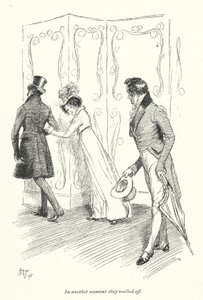 Ilustracja do perswazji autorstwa Jane Austen (lito) autorstwa Hugh Thomson