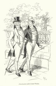 Ilustracja do perswazji autorstwa Jane Austen (lito) autorstwa Hugh Thomson