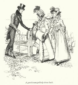 Ilustracja do perswazji autorstwa Jane Austen (lito) autorstwa Hugh Thomson