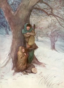 Ilustracja do Szekspira, tak jak lubisz autorstwa Hugh Thomson
