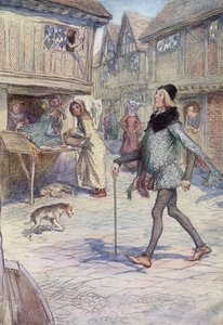 Ilustracja do Wesołych żon z Windsoru autorstwa Hugh Thomson