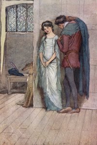 Ilustracja do Wesołych żon z Windsoru autorstwa Hugh Thomson