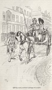 Powieść Jane Austen „Opactwo Northanger” - autorstwa Hugh Thomson