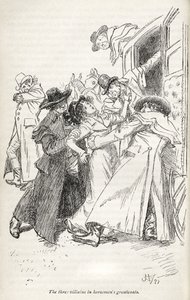 Powieść Jane Austen „Opactwo Northanger” - autorstwa Hugh Thomson