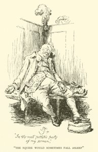 Giermek czasami zasypiał (rycina) autorstwa Hugh Thomson