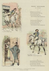 Młody Herchard, historia z Somersetshire (chromolitho)