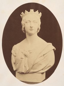 Kopia popiersia Jej Królewskiej Mości Wiktorii autorstwa Josepha Durhama, Esq. FSA, 1857. autorstwa Hugh Welch Diamond