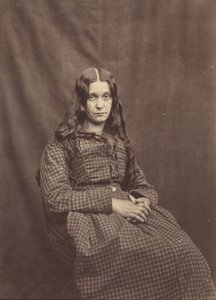 Kobieta, przytułek w hrabstwie Surrey, ok. 1855 (zdjęcie) autorstwa Hugh Welch Diamond