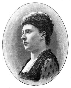 Księżniczka Beatrice, najmłodsza córka królowej Wiktorii, 1900.