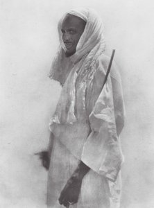 Afryka: Aulad Hamid Arab (zdjęcie czarno-białe) autorstwa Hugo Adolf Bernatzik