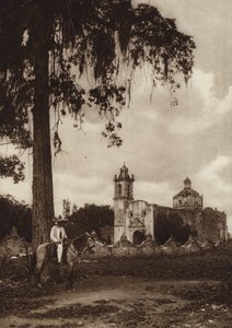 Meksyk: Nonoalco, obrzeża stolicy Mejico (zdjęcie czarno-białe) autorstwa Hugo Brehme