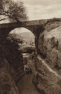 Meksyk: San Andres Chalchicomula, stan Puebla (zdjęcie czarno-białe) autorstwa Hugo Brehme