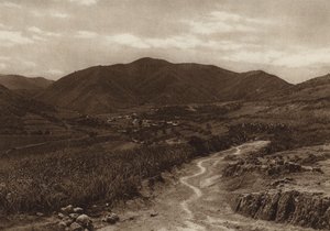 Meksyk: San Bartolito (zdjęcie czarno-białe)