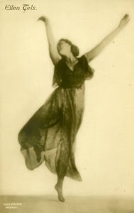 Ellen Tels / Fotopostkarte autorstwa Hugo Erfurth