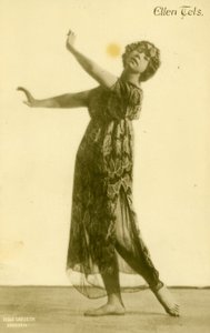 Ellen Tels / Fotopostkarte autorstwa Hugo Erfurth