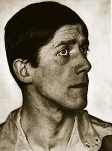 Oskar Kokoschka (zdjęcie w sepii)