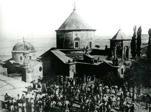 Pielgrzymka do klasztoru Tomarza, na południowy wschód od Kayseri autorstwa Hugo Grothe