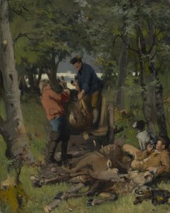 Po polowaniu autorstwa Hugo Kotschenreiter