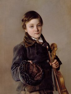 Mały muzyk autorstwa Hugo Markl