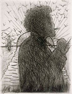 Autoportret I autorstwa Hugo Simberg