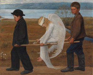 Ranny anioł autorstwa Hugo Simberg
