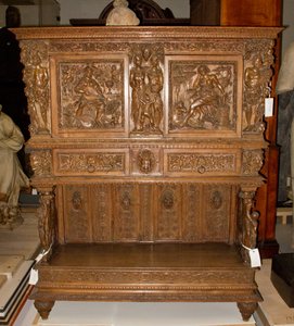Dressoir, połowa XVI wieku. autorstwa Hugues Sambin