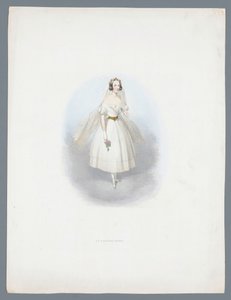 Kobieta w sukni ślubnej autorstwa Huib van Hove Bz (attributed to)
