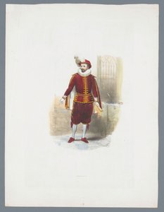 Mężczyzna w stroju historycznym